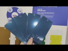 Элегантное и долговечное синее металлическое порошковое покрытие для автомобильных деталей с устойчивыми к УФ свойствами