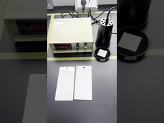 Измерение блеска для оценки зеркальной отражательности электропластированных серебряных порошковых покрытий