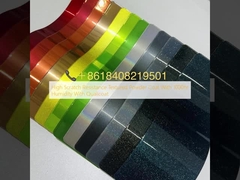 Высокая устойчивость к царапинам текстурированное порошковое покрытие с 1000 часами влажности с Qualicoat