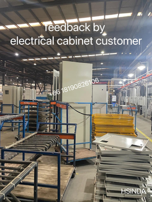 Pintura распыляет покрытие порошка текстуры RAL7035 RAL 7032 точное для шкафа Schneider Сименс электрического