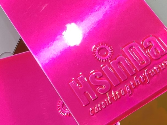 Высокая яркость термостинг Candy Pink Powder Coating для декоративных акцентов