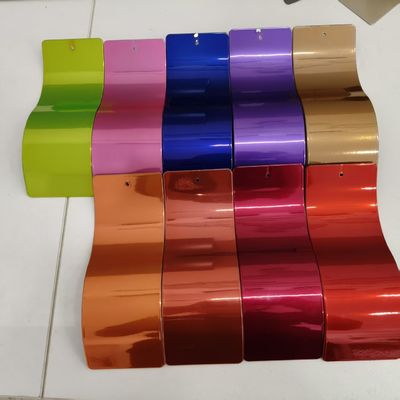 Хромированная порошковая краска 50 кг для металла с глянцевым покрытием